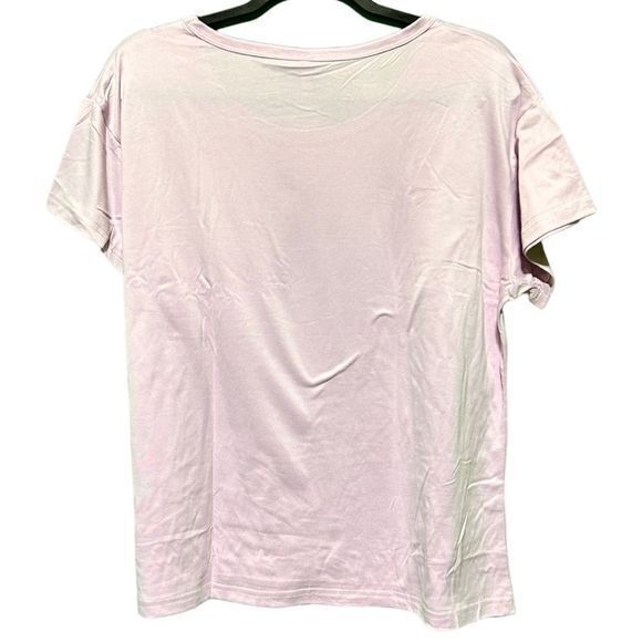 NWT Simply Southern Women’s T-Shirt Shorts‎ Pajama Set Purple Seashells XL - Picture 4 of 10